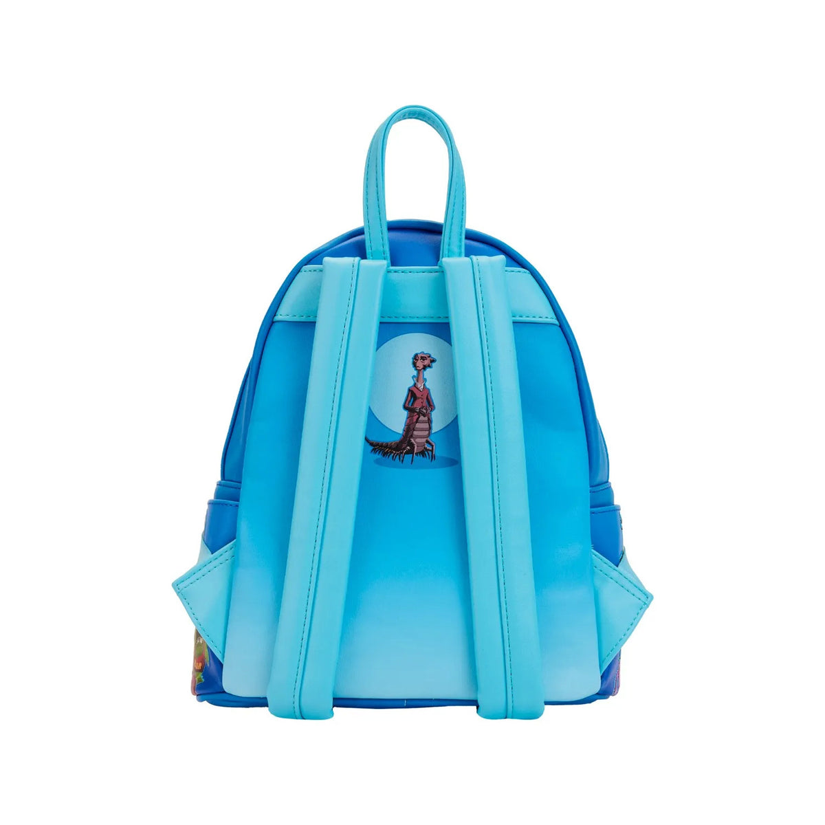 Mochila Monstruos S.A. Scare Games trasera