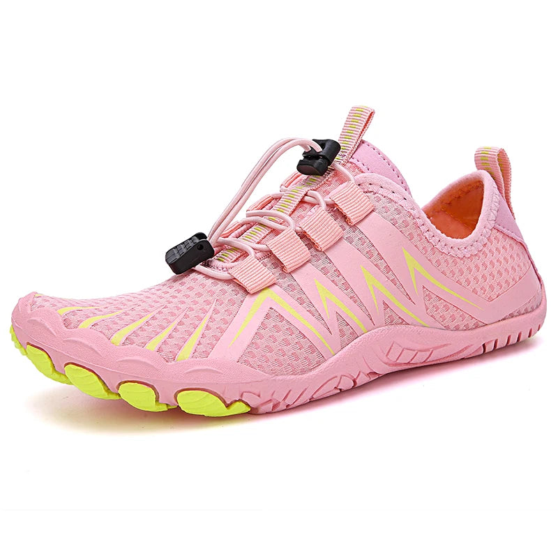 zapatillas barefoot mujer rosas
