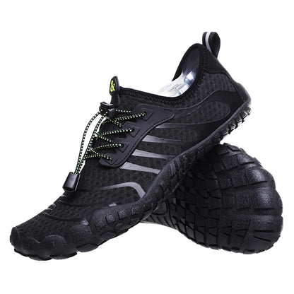 zapatillas con forma de dedos