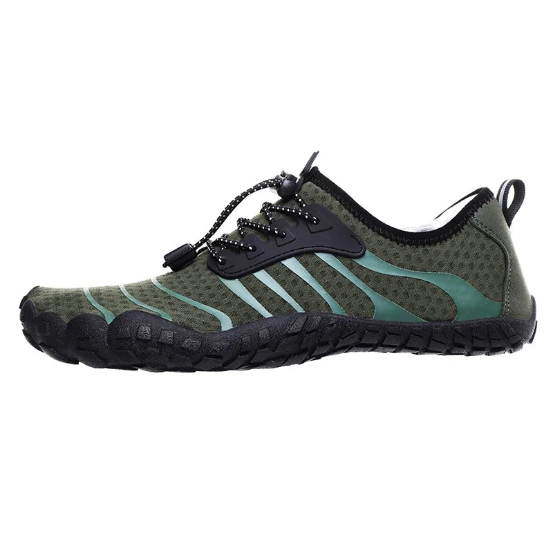 zapatillas con forma de pie
