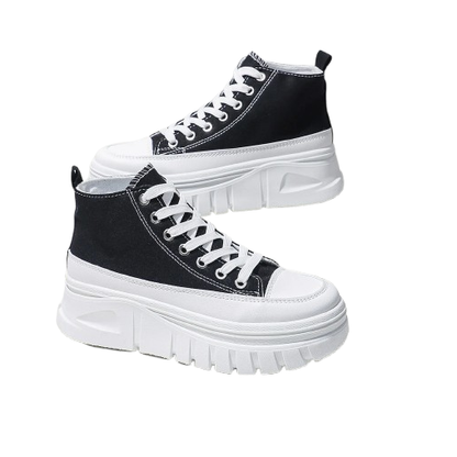 zapatillas mujer altas tipo converse