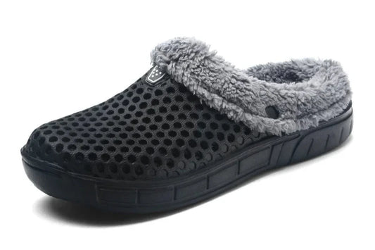 Zuecos tipo crocs con forro