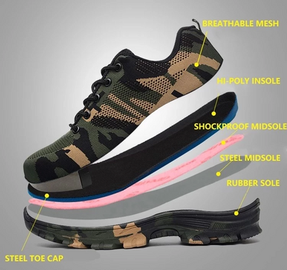 Zapato de Seguridad Camuflaje - Don Zapas