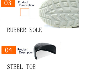 Zapatos de Seguridad Blancos - Don Zapas