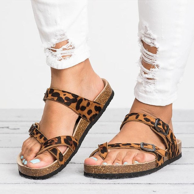 Sandalias de cheap piel mujer