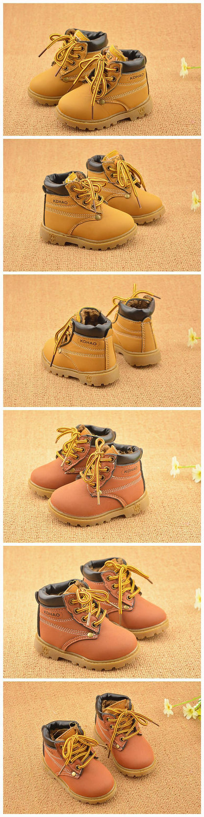 Botas Invierno Bebe Estilo Timberland