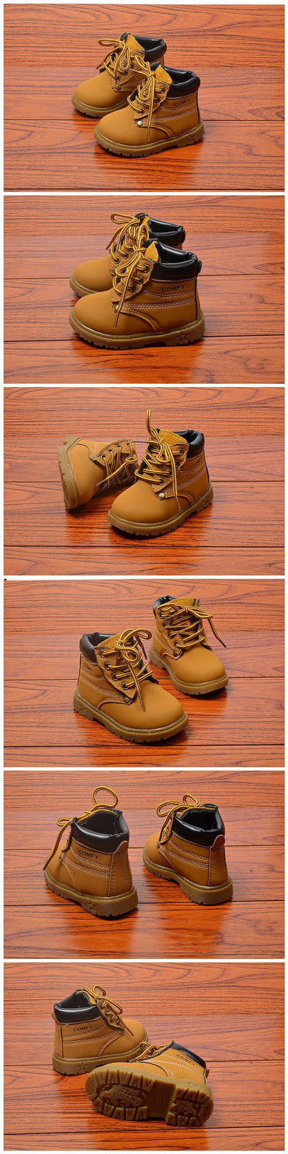 Botas Invierno Bebe Estilo Timberland