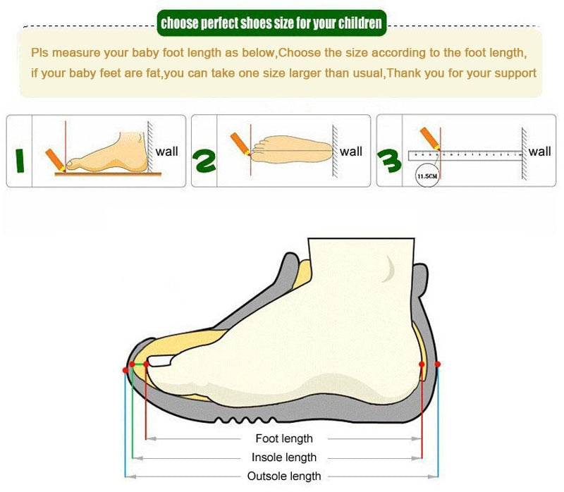 Sandales d'été pour bébé