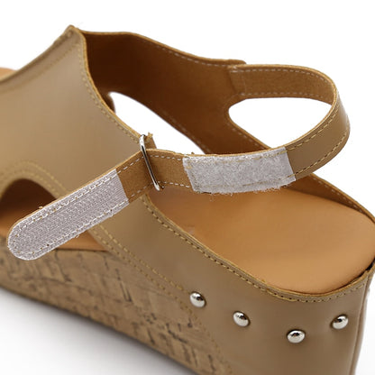 Sandalias fiesta tacón medio